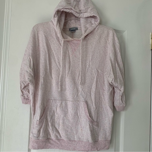 dELiA*s Tops - Delias 3/4 sleeve pink heather hoodie